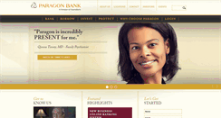 Desktop Screenshot of paragonbank.com